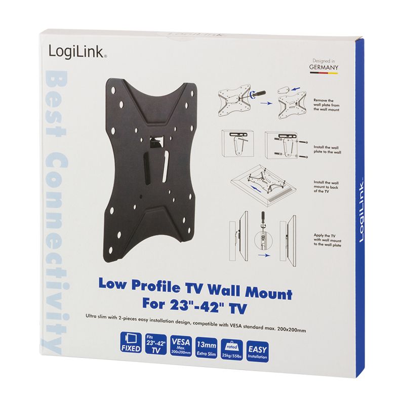 Logilink BP0004 23-42" TV wall mount Fix