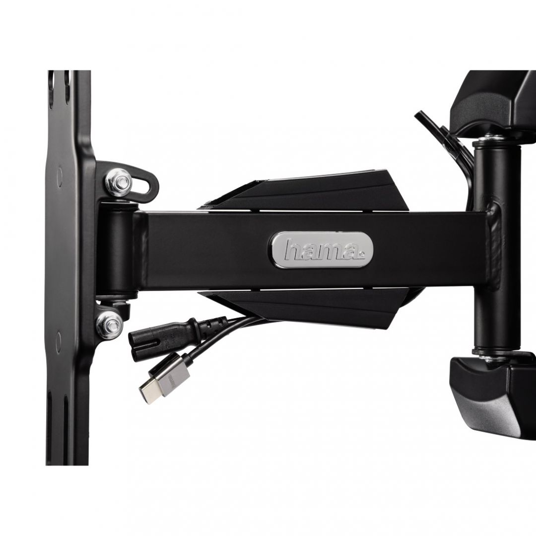 Hama FullMotion TV Wall Bracket 3 Stars 190 cm (75") 1 arm Black