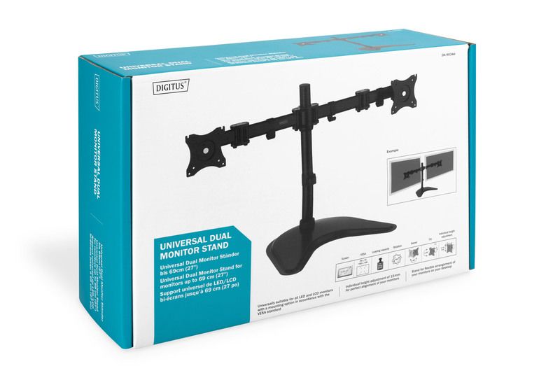 Digitus DA-90348 Universal Dual Monitor Stand