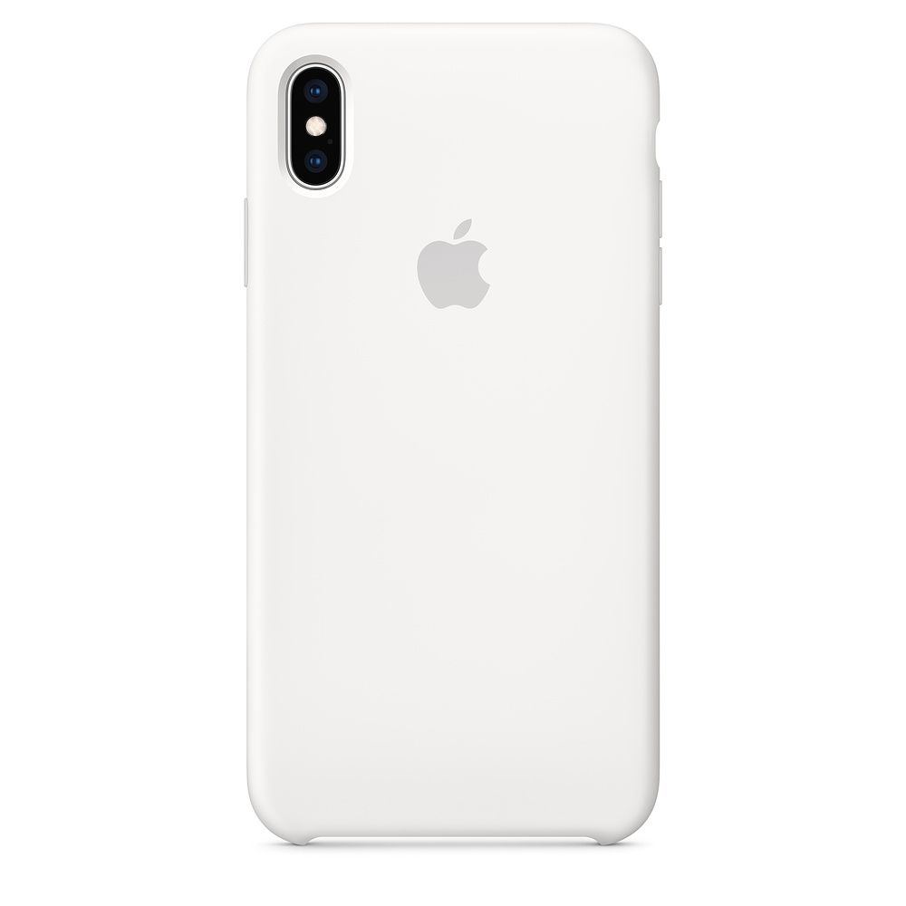 Apple iPhone XS Max Silicone case White