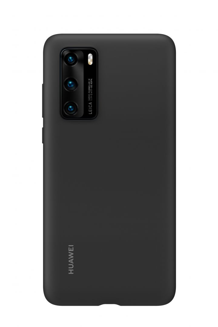 Huawei P40 Silicone case Black