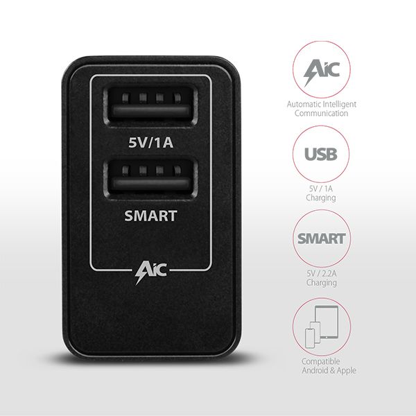 AXAGON ACU-DS16 Smart Wall Charger