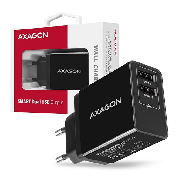 AXAGON ACU-DS16 Smart Wall Charger