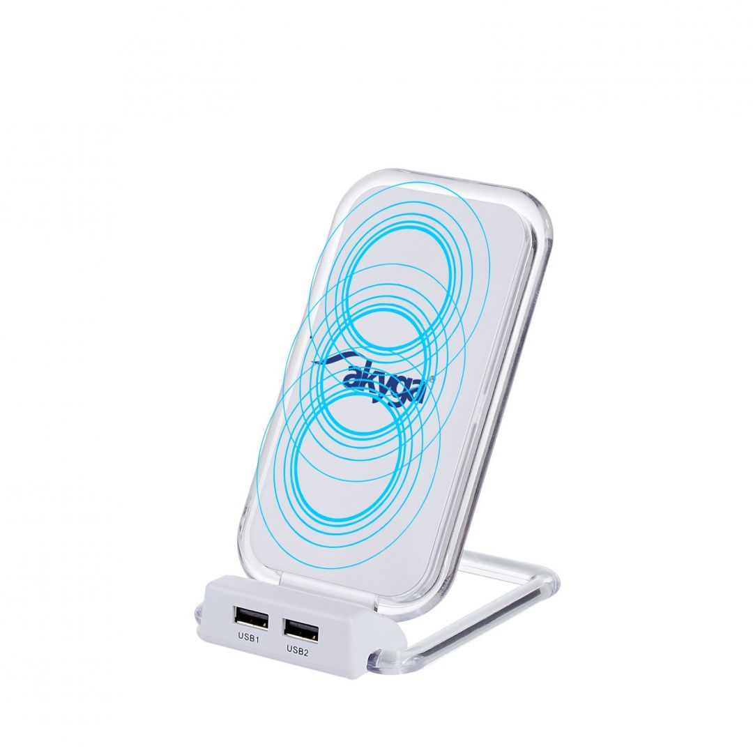 Akyga AK-QI-03 Wireless charger pad White