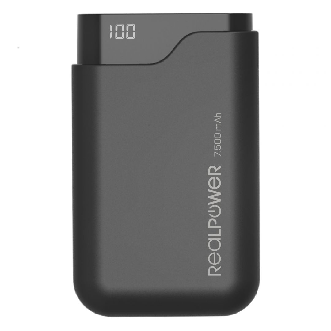 Realpower PB-7500C 7500mAh Black