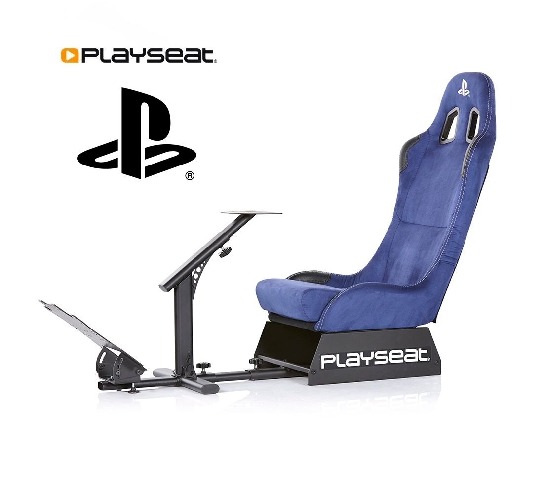 Playseat Evulution PlayStation Edition Simulator Cockpit Chair Blue