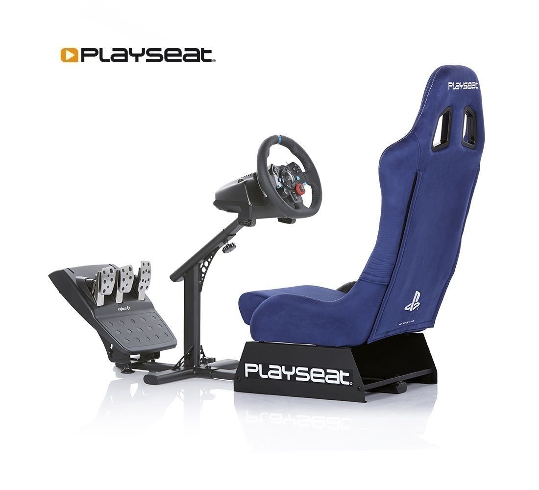 Playseat Evulution PlayStation Edition Simulator Cockpit Chair Blue