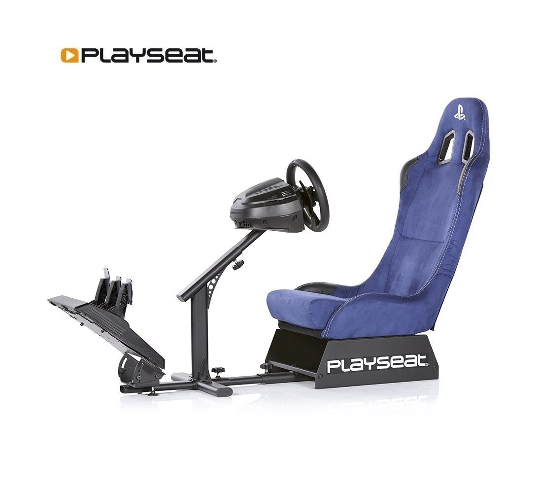 Playseat Evulution PlayStation Edition Simulator Cockpit Chair Blue