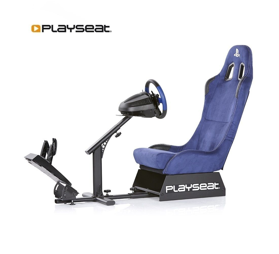 Playseat Evulution PlayStation Edition Simulator Cockpit Chair Blue