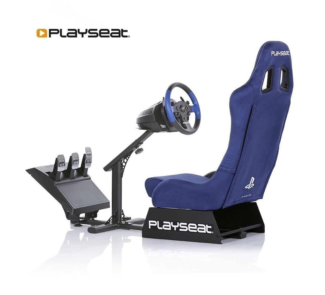 Playseat Evulution PlayStation Edition Simulator Cockpit Chair Blue