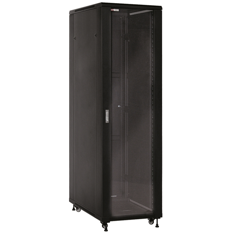 WP Standing Network Rack RNB Series 19" 22U 600x600mm Mounted, Black RAL 9005