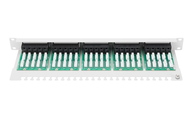 Digitus CAT 3 ISDN Patch Panel, unshielded, 50-port