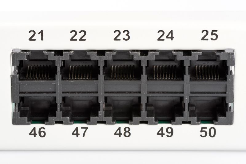 Digitus CAT 3 ISDN Patch Panel, unshielded, 50-port