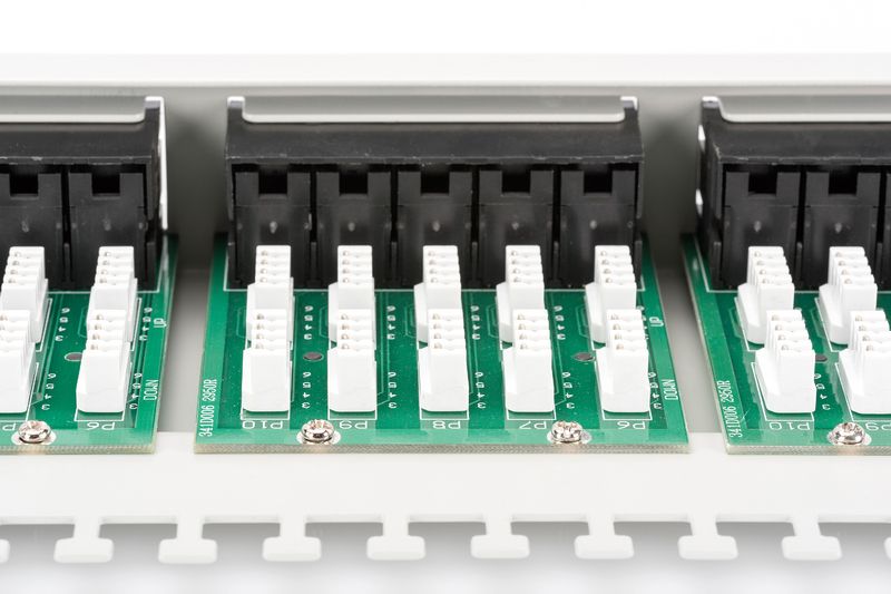 Digitus CAT 3 ISDN Patch Panel, unshielded, 50-port