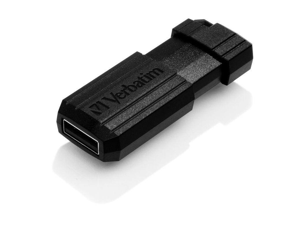 Verbatim 32GB PinStripe USB2.0 Black