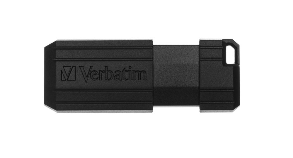 Verbatim 32GB PinStripe USB2.0 Black