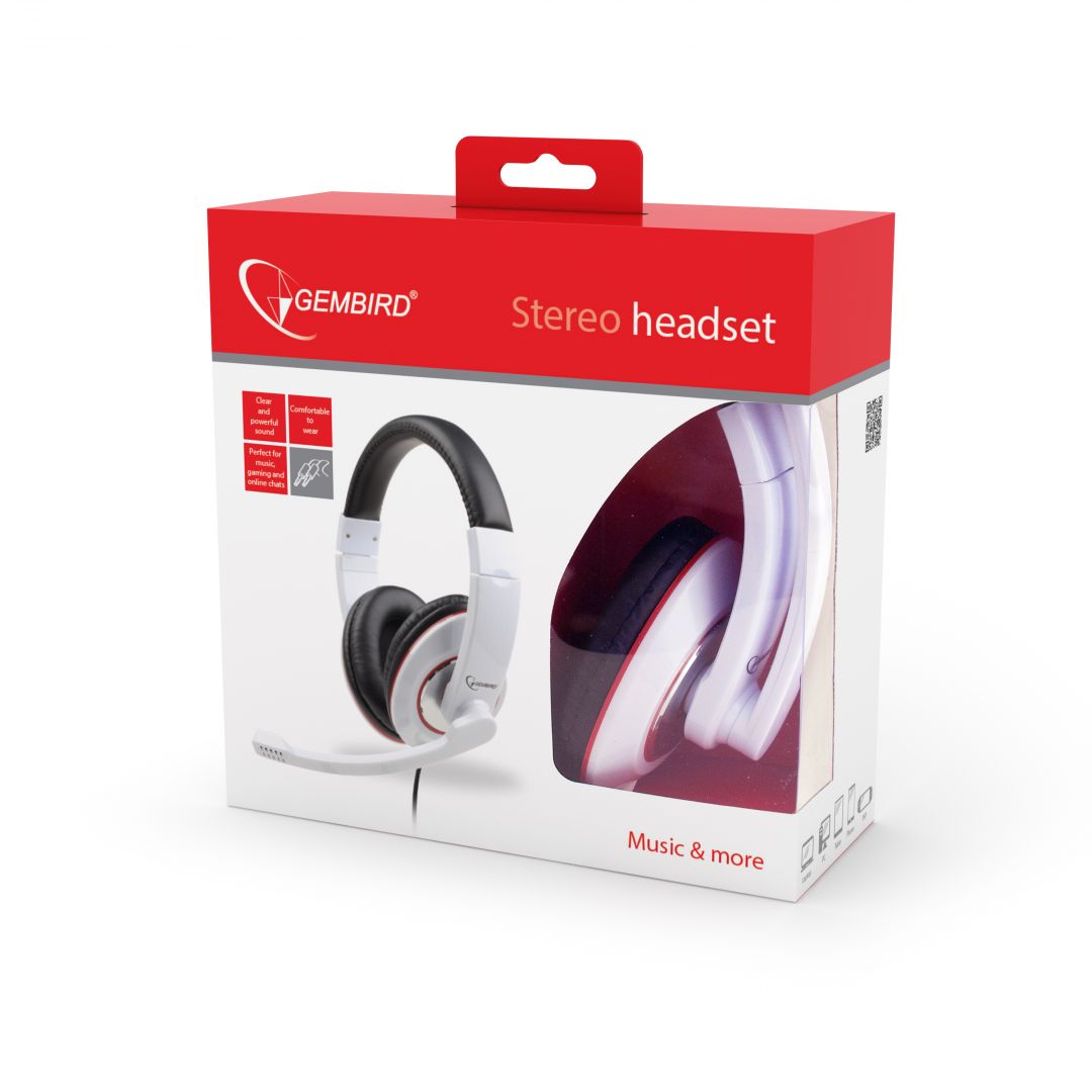 Gembird MHS-001 Headset White