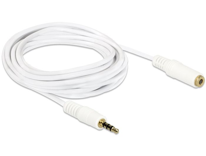 DeLock Audio Stereo Jack 3.5 mm male / female IPhone 4pin 3m Extension Cable