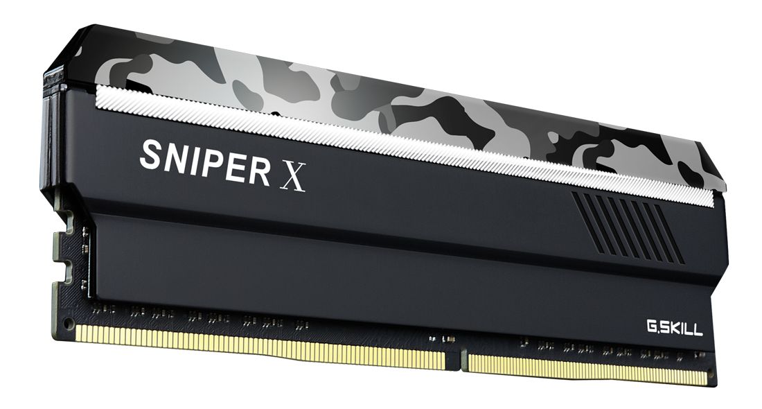 G.SKILL 16GB DDR4 3600MHz Kit(2x8GB) Sniper X Urban Camo