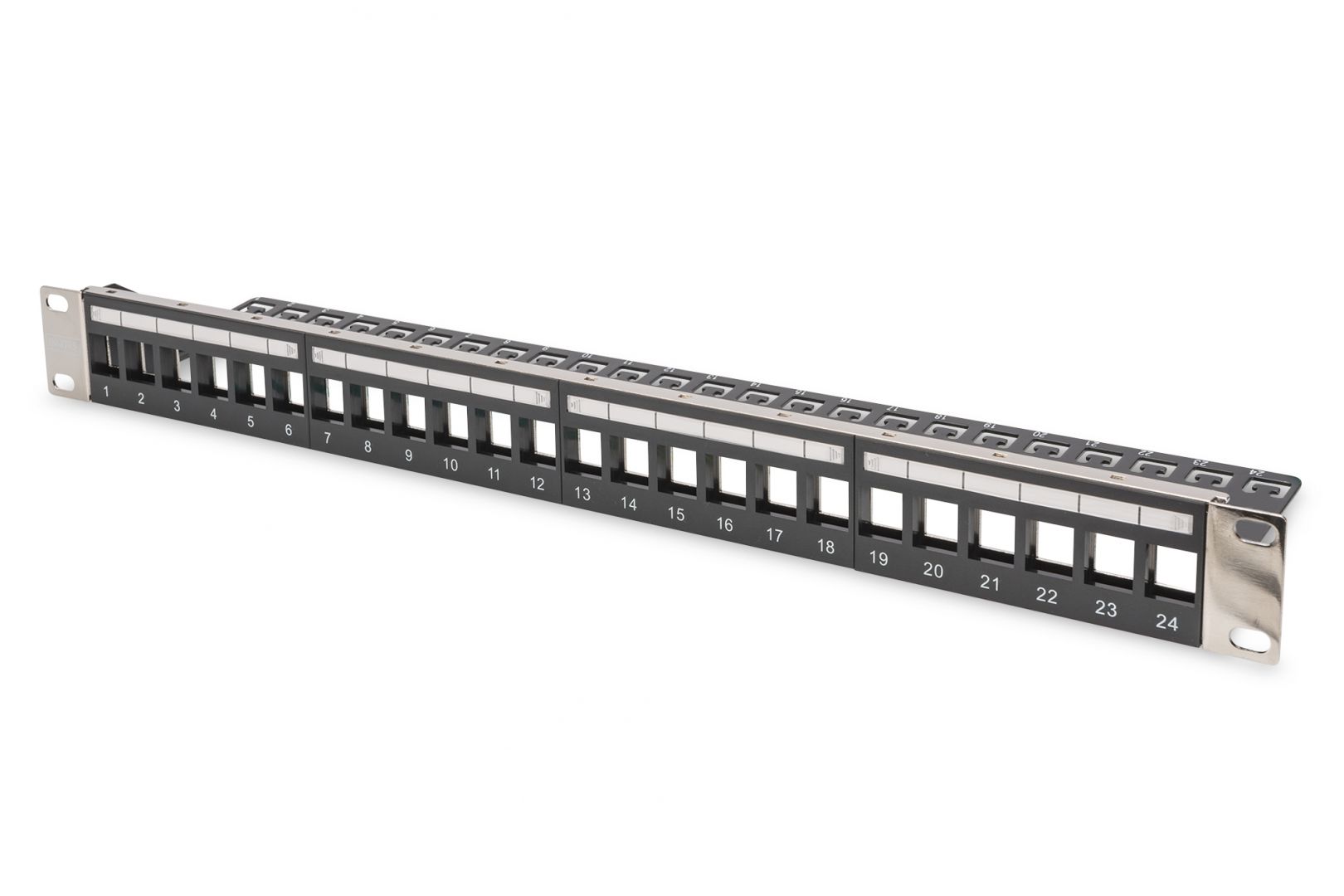 Digitus Modular Patch Panel, shielded, 24-port