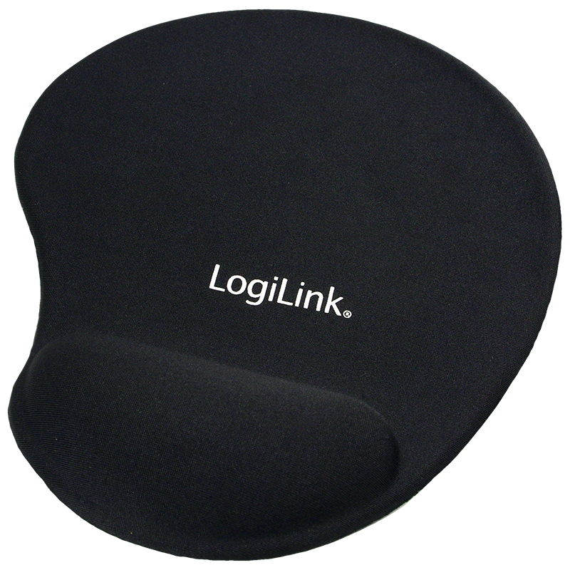 Logilink ID0027 zselés egérpad csuklótámasszal Black