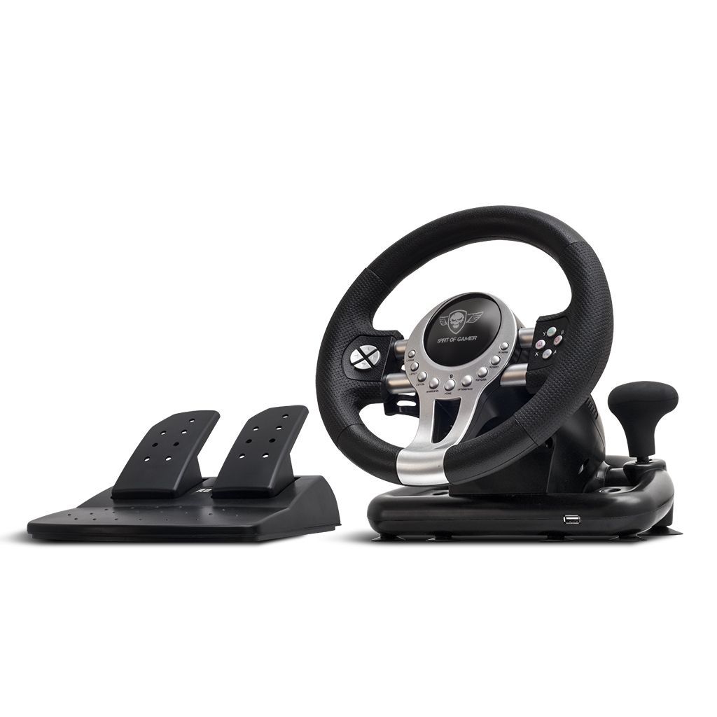 Spirit Of Gamer Race Wheel Pro 2 USB Kormány Black/Silver