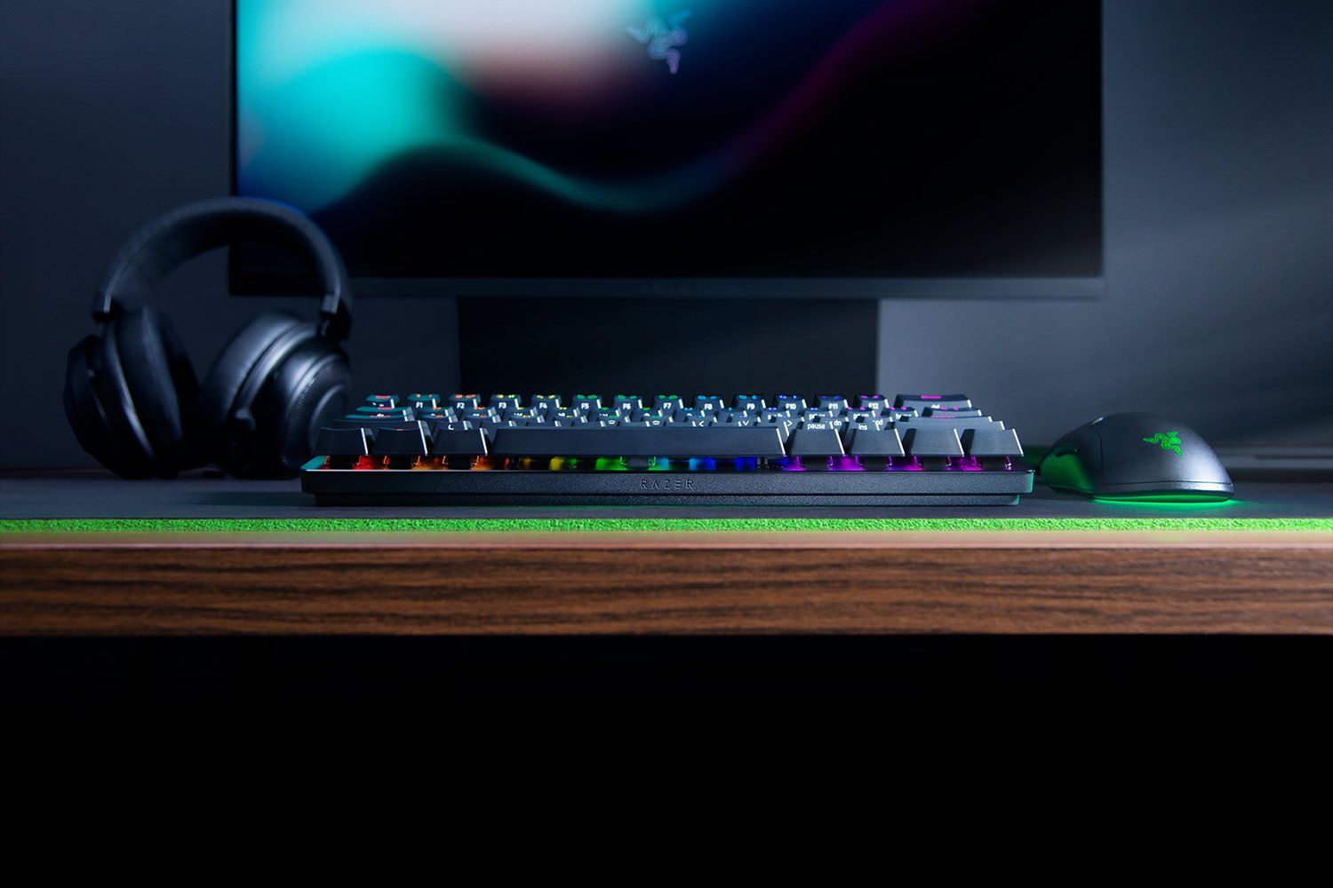 Razer Huntsman Mini (Purple Switch) keyboard  Black US