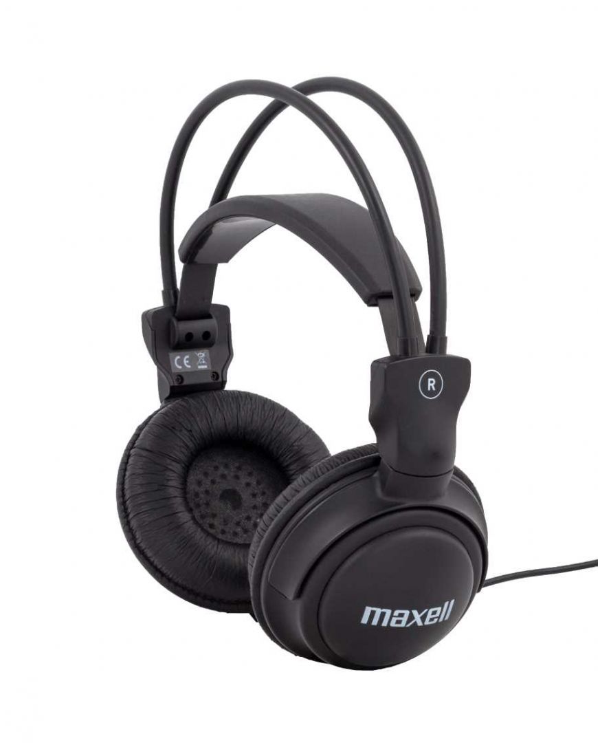 Maxell Home Studio Headphones Black