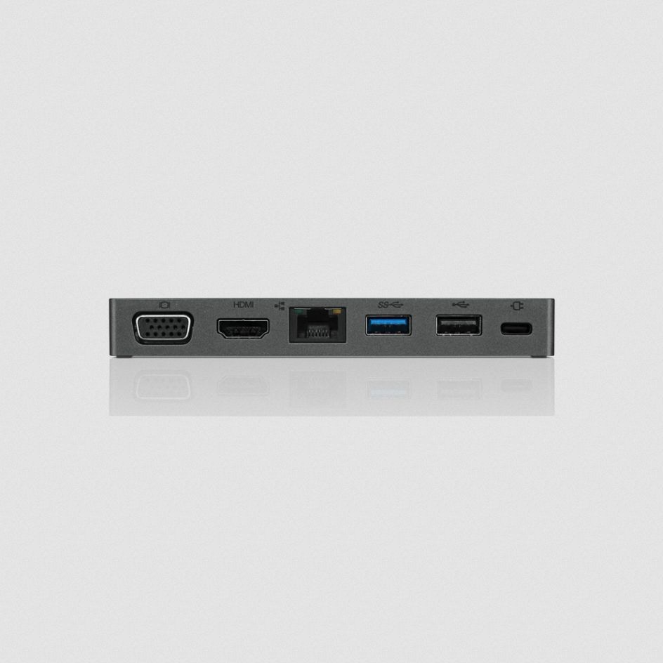 Lenovo Powered USB-C Travel Hub Iron Gray