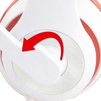 Gembird MHS-03-WTRD Stereo Headset White