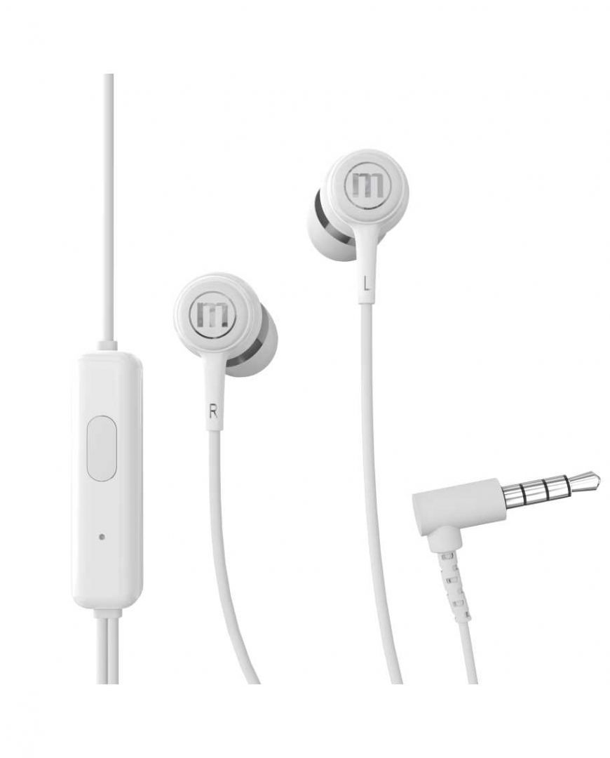 Maxell In-Tips Earphones White