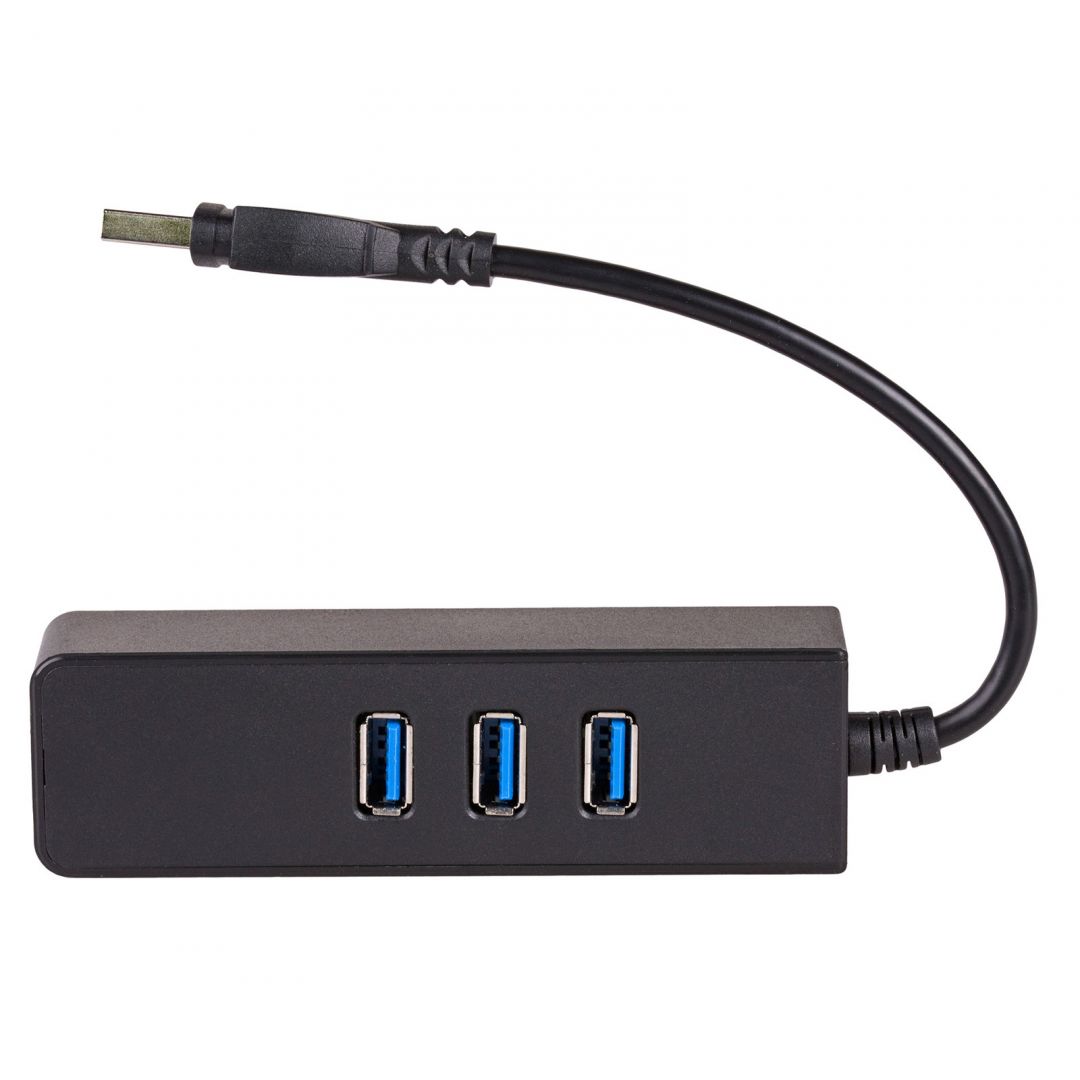 Akyga AK-AD-32 USB3.0 3-port + Ethernet