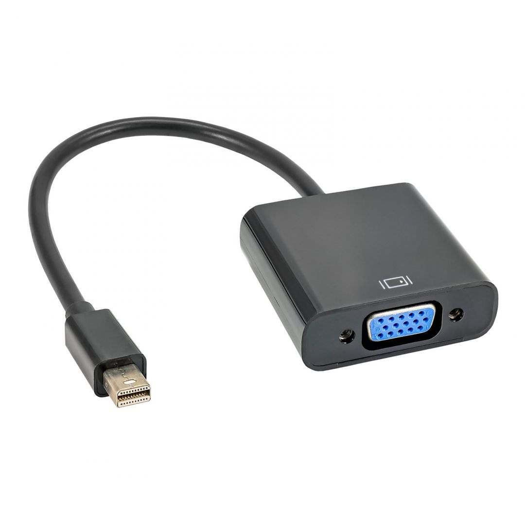 Akyga AK-AD-39 VGA / miniDisplayPort Converter Black