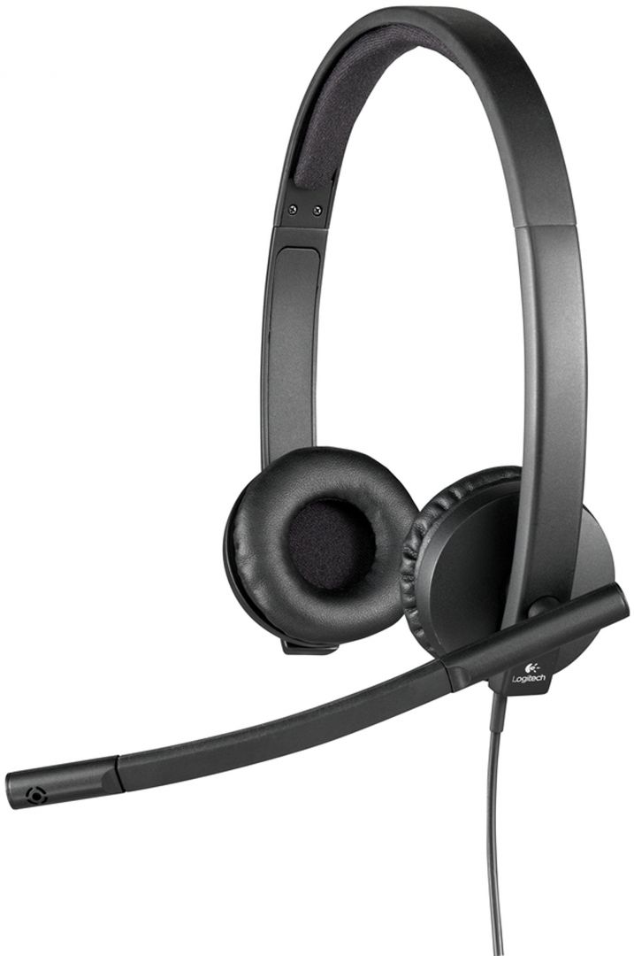 Logitech H570E USB Headset Stereo Black