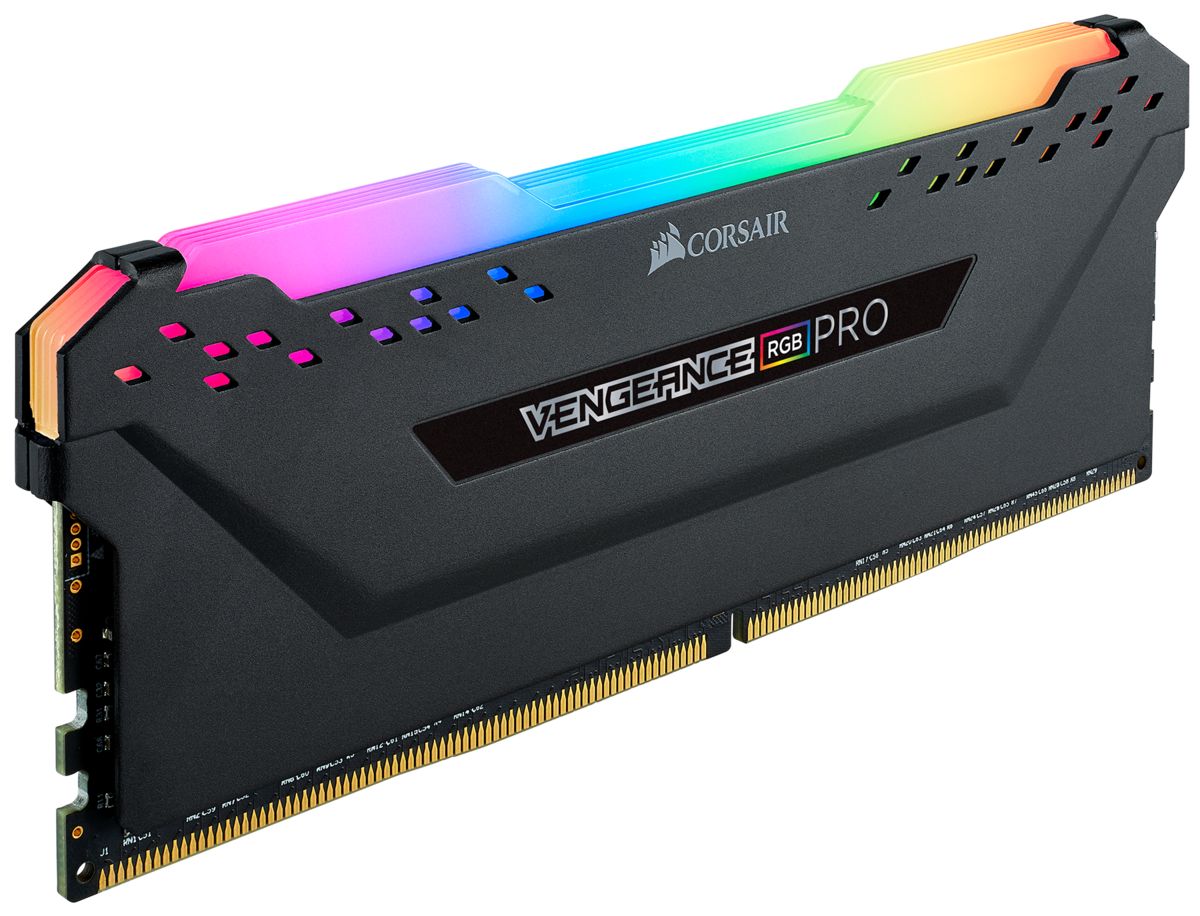 Corsair 32GB DDR4 3600MHz Kit(4x8GB) Vengeance RGB Pro Black