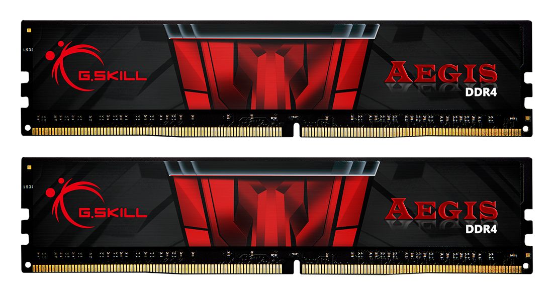 G.SKILL 8GB DDR4 2400Mhz Kit(2x4GB) AEGIS