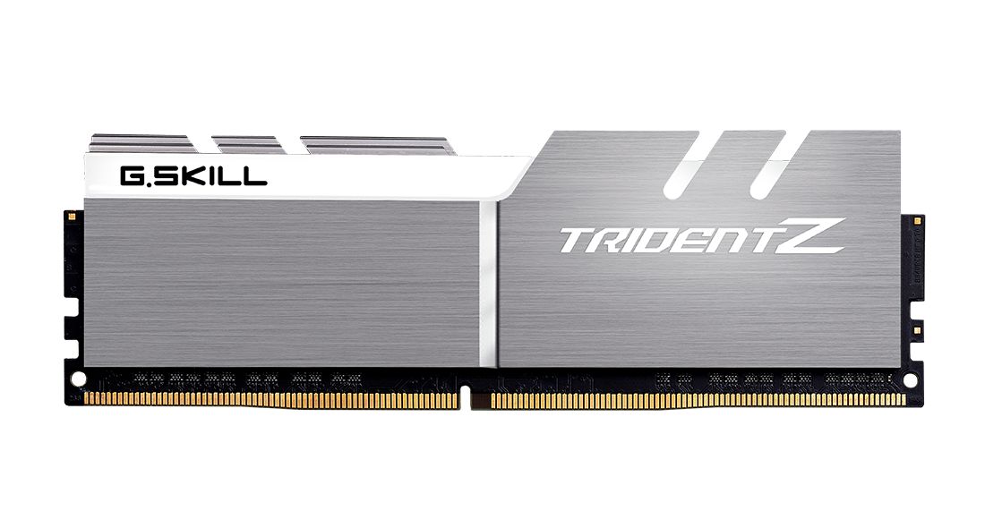 G.SKILL 16GB DDR4 4400Mhz Kit(2x8GB) Trident Z Silver/White