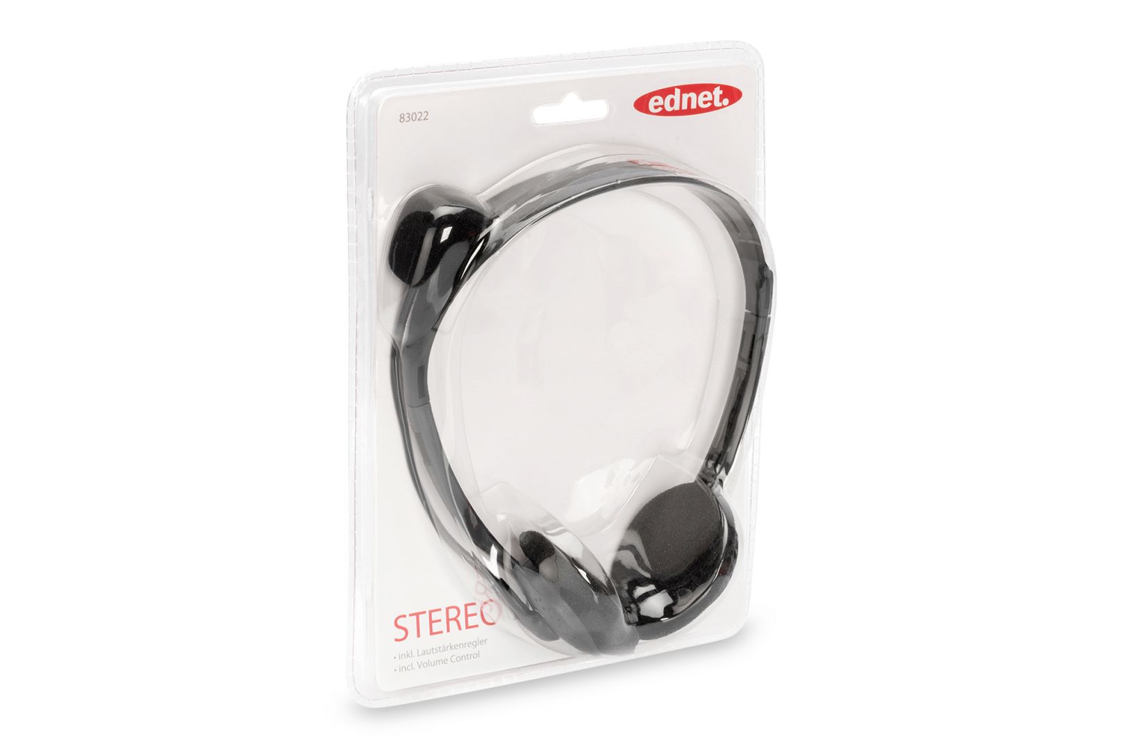 Ednet Stereo PC Headset with volume control