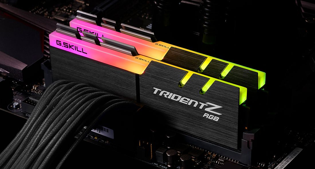 G.SKILL 32GB DDR4 3000Mhz Kit(2x16G) Trident Z RGB