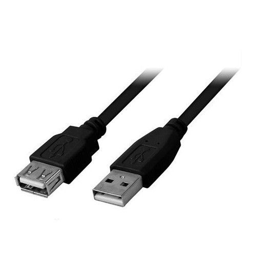 Kolink USB 2.0 hosszabbító kábel 0,3m Black