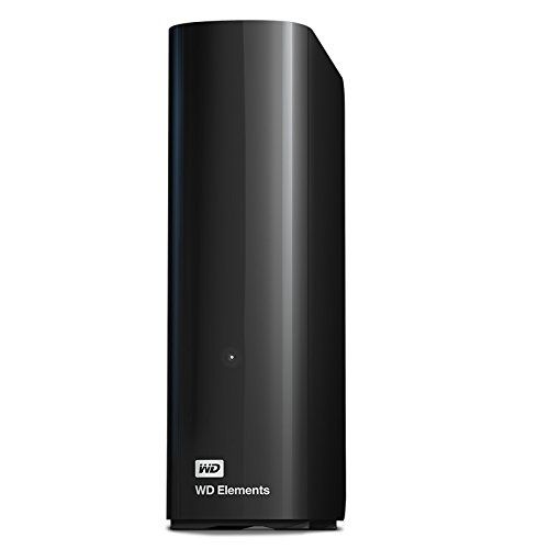 Western Digital 8TB 3,5" Elements Desktop Black USB3.0 WDBWLG0080HBK-EES