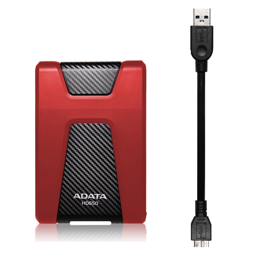 A-Data 2TB 2,5" HD650 USB3.1 Red