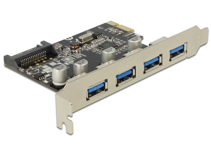 DeLock PCI Express Card > 4 x external USB 3.0