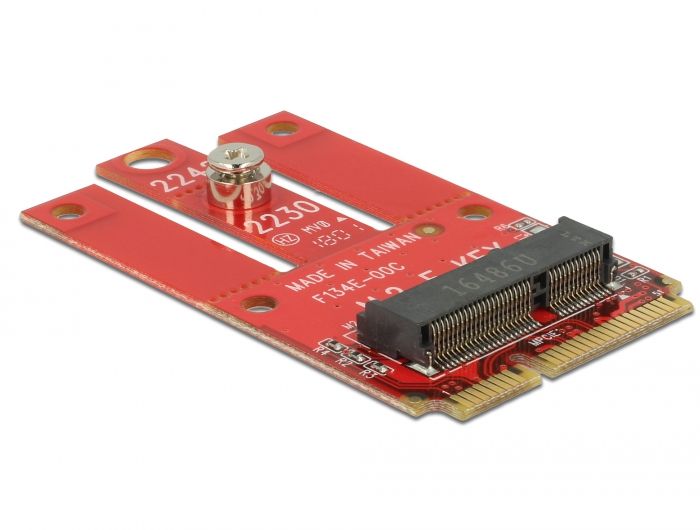 DeLock Mini PCIe > M.2 Key E slot Adapter