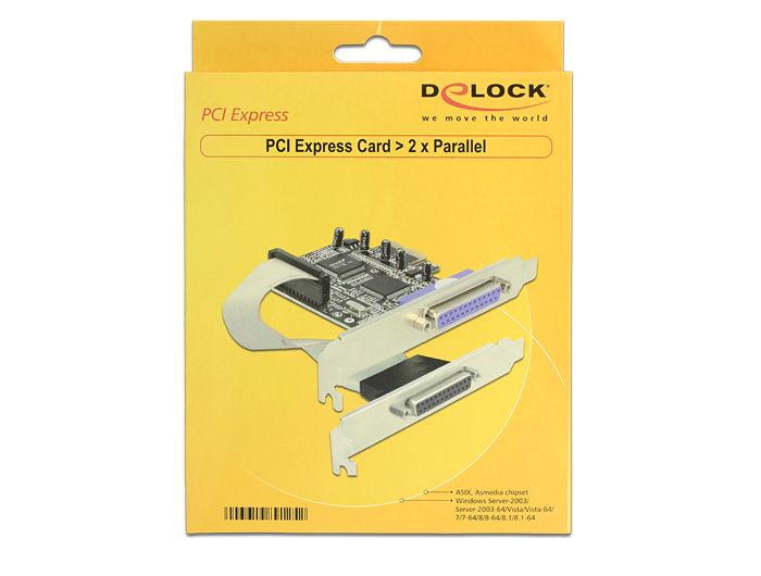 DeLock PCI Express Card > 2x Parallel