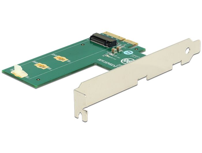 DeLock PCI Express x4 Card > 1 x internal NVMe M.2 Key M – cross format