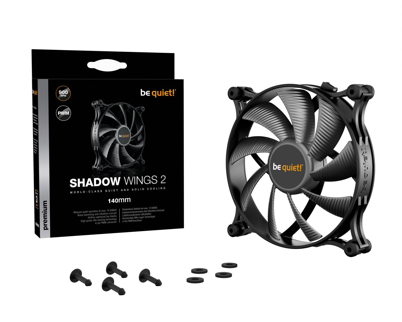 Be quiet! Shadow Wings 2 140mm PWM