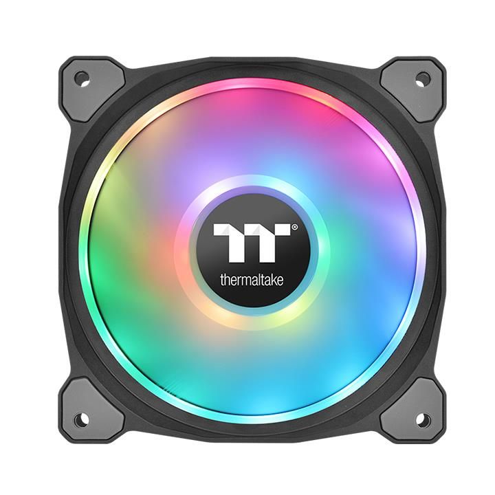 Thermaltake Thermaltake Riing Duo 14 LED RGB Radiator Fan TT Premium Edition (3-Fan Pack)