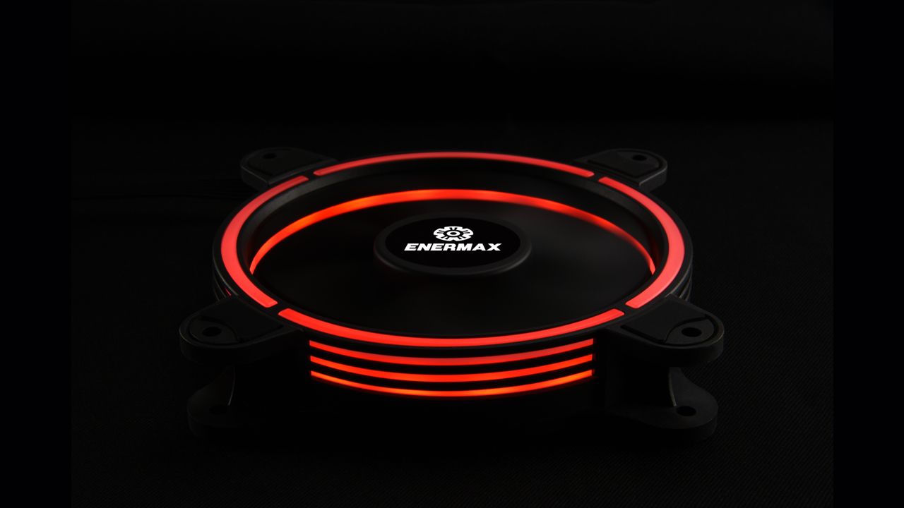 Enermax Intros T.B. RGB Fans with Exclusive 4-ring RGB Visual Effects (1 pack)