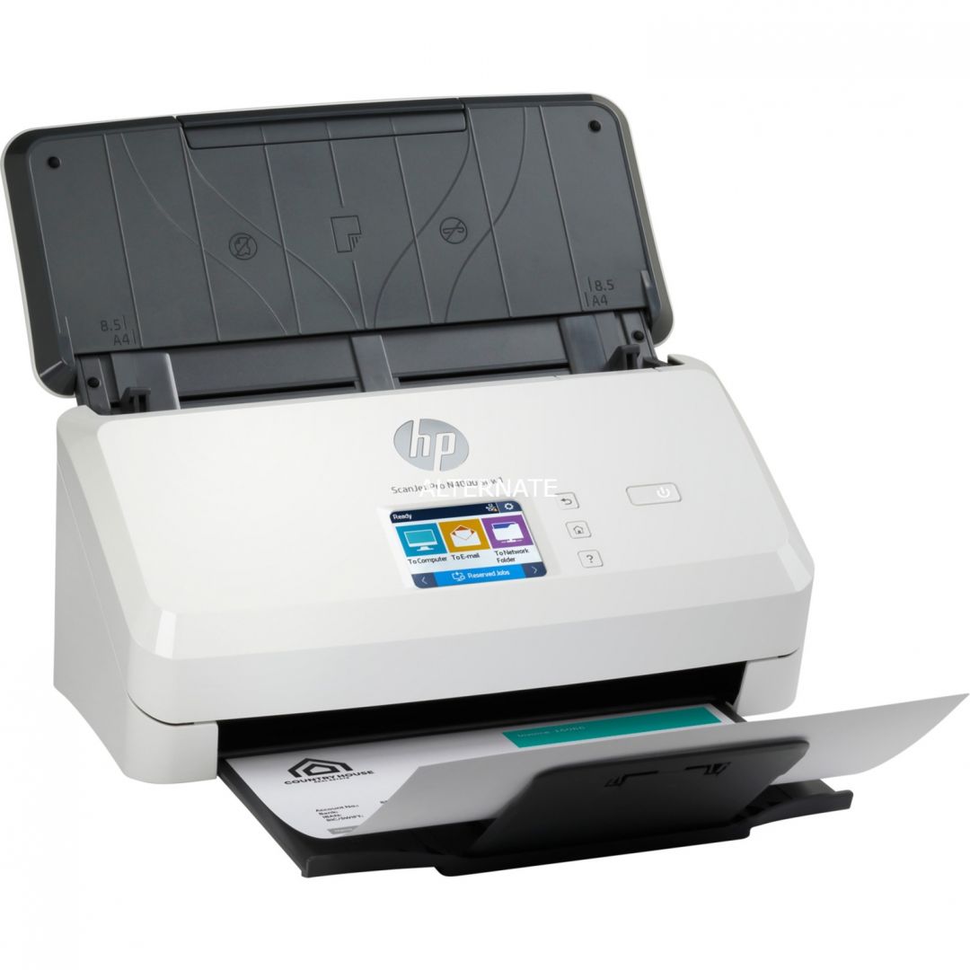 HP Scanjet Pro N4000 snw1 Lapáthúzos Szkenner White